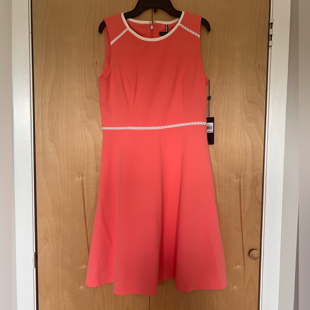 NWT Tommy Hilfiger Coral Dress, 6P